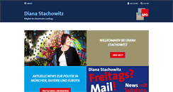 Desktop Screenshot of diana-stachowitz.de